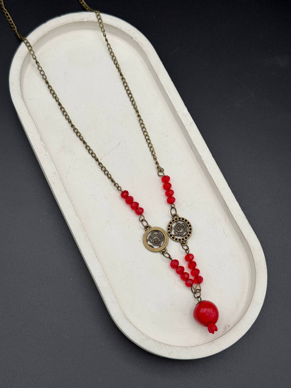 گردنبند انار کد 1