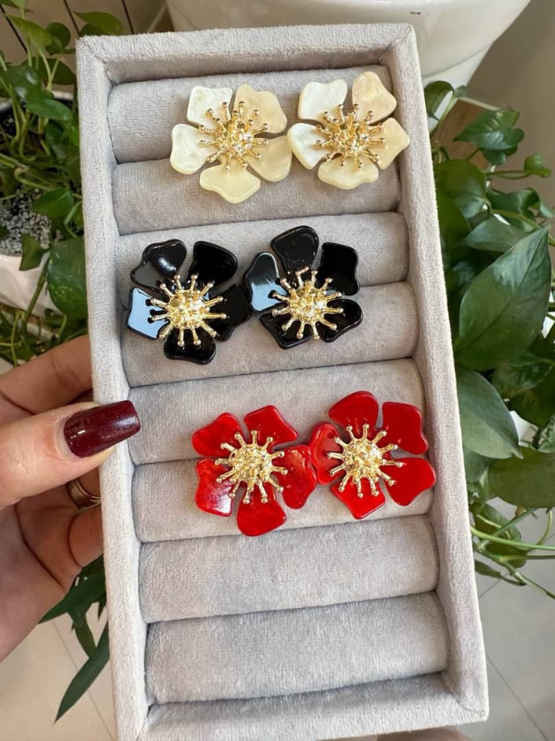 گوشواره میناکاری کد 101